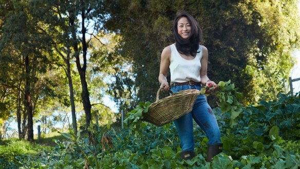 Palisa Anderson, organic farmer and restaurateur, on her Boon Luck Farm.
