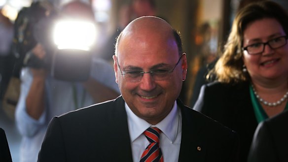 Senator Arthur Sinodinos is a former finance director and treasurer of the NSW Liberal Party.
