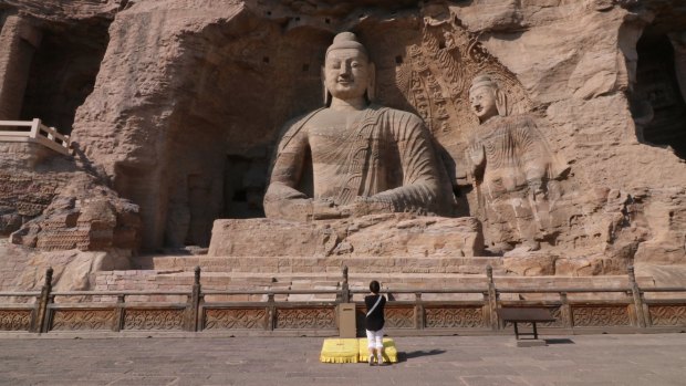 Massive luxurious passage built for Yungang Grottoes, one of the nation's most famous ancient rock-cut Buddhist sculptures.