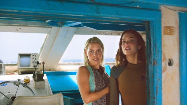 Claire Holt and Mandy Moore in shark thriller 47 Metres Down.
