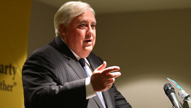 Clive Palmer will bow out of politics.