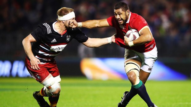 Slow start: The British and Irish Lions were unconvincing in their tour opener against the New Zealand Provincial Barbarians.