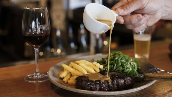 The Junction Hotel's cuts are sourced from Great Southern beef.