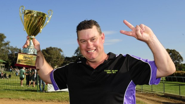 Ready for success: Queanbeyan  trainer Joe Cleary.