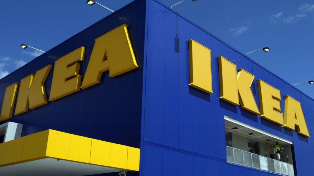 The now-iconic IKEA brand.