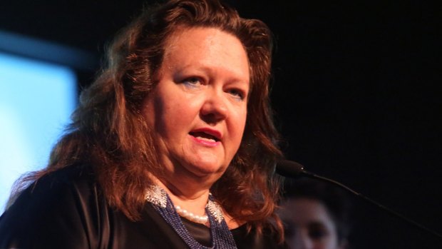 This is not the first time Gina Rinehart has been the victim of scam emails.