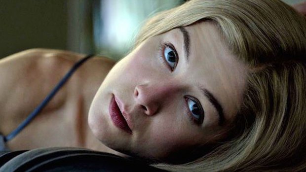 Rosamund Pike in Gone Girl. Her Amy was a true unreliable narrator. 