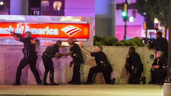 The shooting of Alton Sterling in Louisiana and Philando Castile in Minnesota sparked 'Black Lives Matter' rallies across the US, with the Dallas event ending in in the sniper deaths of five police officers on July 7.