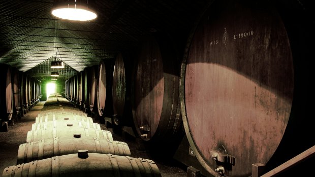 The Adega da Mata wine cellar.