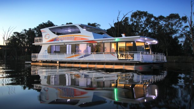 One of All Seasons Houseboats' fleet.