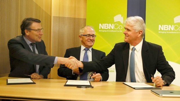 The NBN (or nbn) we are now building is Turnbull's baby.