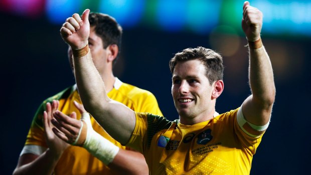 Star man: Wallabies No.10 Bernard Foley's compsure under pressure has taken him to another level.