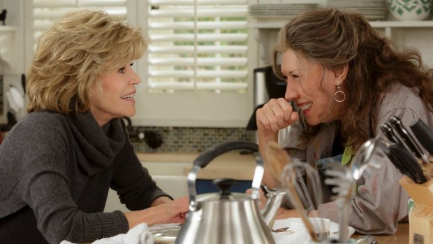 Jane Fonda and Lily Tomlin in Grace and Frankie