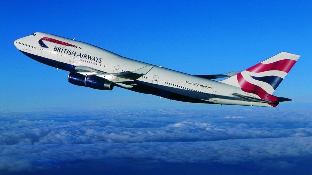 British Airways Boeing 747-400.