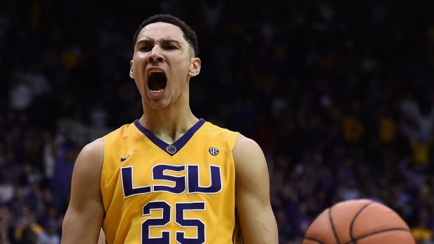 Simmons is set to go No.1 in the NBA draft.