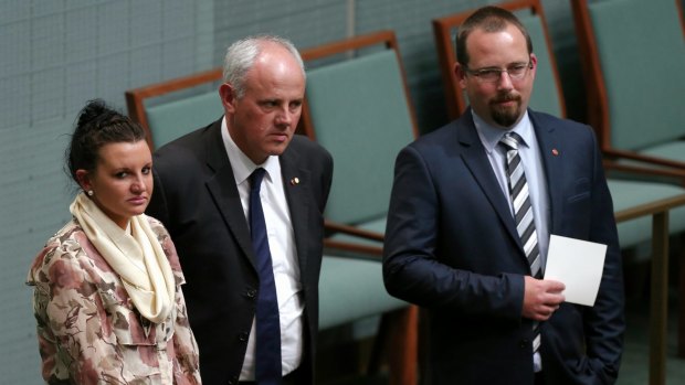 Crossbench senators Jacqui Lambie, John Madigan and Ricky Muir appear opposed to the shipping industry changes.