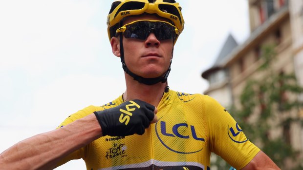 Chris Froome who had urine thrown on him from a spectator has blamed the media for 'irresponsible reporting'.
