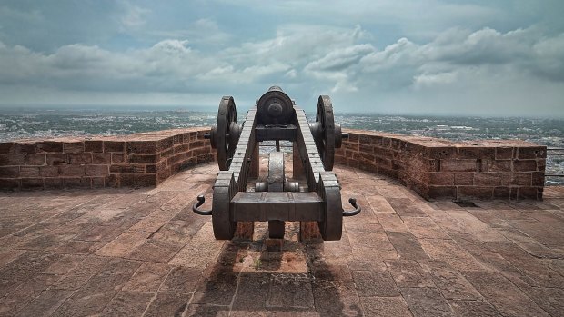 Mehrangarh Fort, Jodhpur, India.