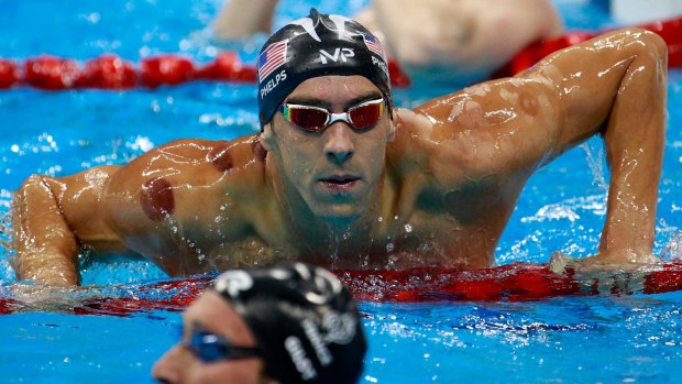 Lost his heat: Michael Phelps