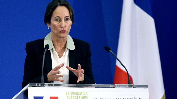 France's Ecology Minister Segolene Royal