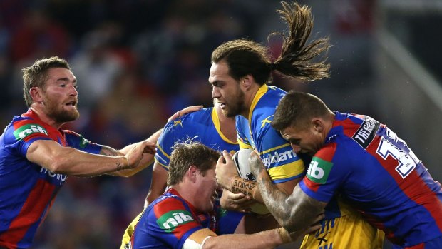 Refocused: Parramatta forward Tepai Moeroa is ready to take his game to the next level after rectifying a potentially serious vision problem.