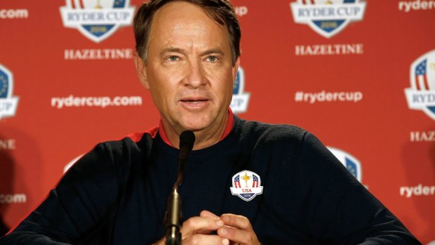 "These three guys are who we really all wanted": Davis Love III.