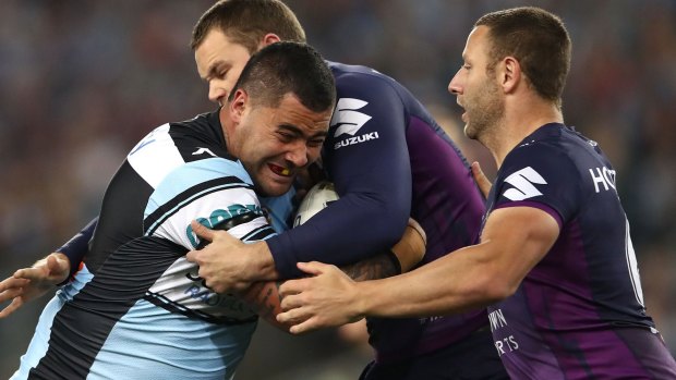 Out of favour: Cronulla's Andrew Fifita.