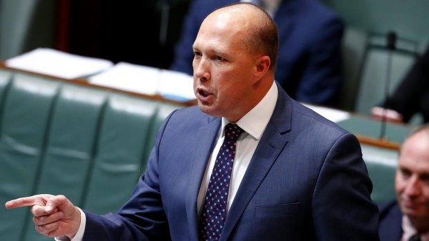 Immigration Minister Peter Dutton has repeatedly defended the visa changes.