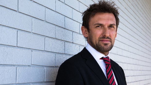 Unfinished business: Tony Popovic is staying with the Western Sydney Wanderers.
