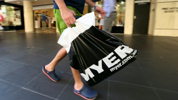 Myer's $600 million five year turnaround plan is fraying at the edges. 