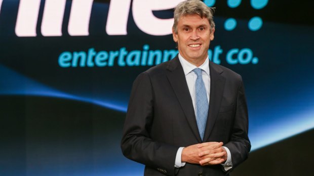 "I wouldn't on my watch say we'd ever give up on sports rights": Nine Entertainment chief executive David Gyngell.