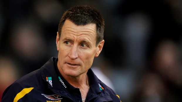 Former West Coast coach John Worsfold said he put a lot of trust in his players during the Eagles drug scandal. 