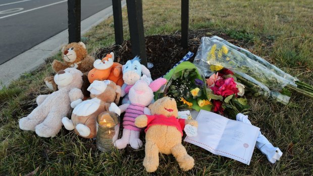 Tributes to the children killed in a crash at Wyndham Vale.