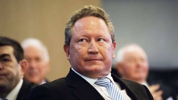 Andrew Forrest ... Fortescue Metals Group's attempt to get up an inquiry in the West Australian Parliament on iron ore is understood to have fallen flat this week.