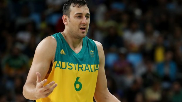 Andrew Bogut: Plans to push on to the Tokyo Olympics. 