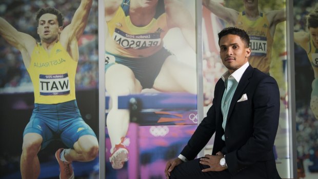 How the wheel has turned: John Steffensen has joined Athletics Australia as a director.