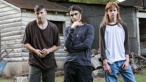 Kristopher Higgins, James Hamrick and Seth Meriwether play three teens accused of  satanic murder in <i>Devil's Knot</i>.