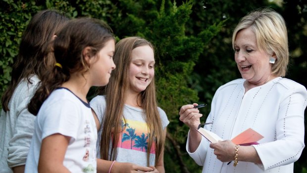 If the only people voting on Tuesday were kids, Hillary Clinton would become the nation's president.