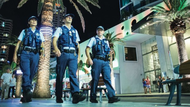 300 body cameras have been handed  out to frontline cops in the Gold Coast.