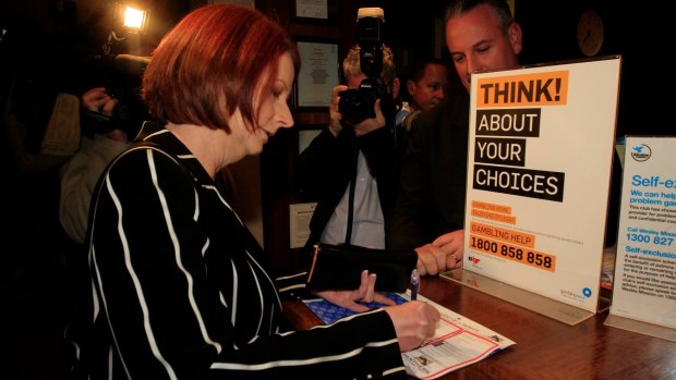 Julia Gillard never made it to her predetermined election date in 2013.