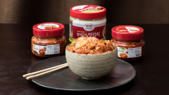 Brain Food's tip: Look for the words "Imported direct from Korea" when purchasing kimchi.