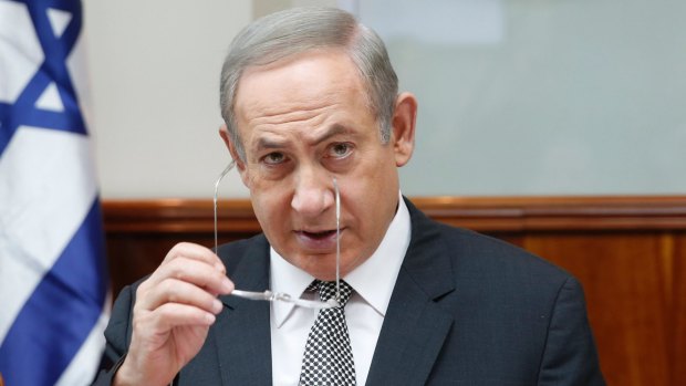 Israeli Prime Minister Benjamin Netanyahu: his office expressed shock at the US team's position.