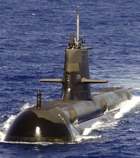 A RAN Collins class submarine.