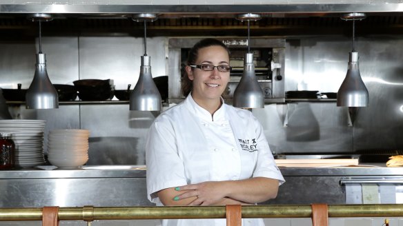 Head chef Katherine Brown.  