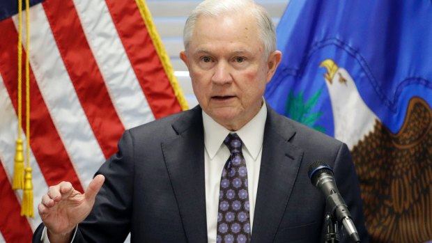 US Attorney General Jeff Sessions says marijuana has no accepted medical use under federal law.