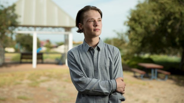 Josh Sandman, 19, is one of 659,000 young Australians who are either unemployed or underemployed. 