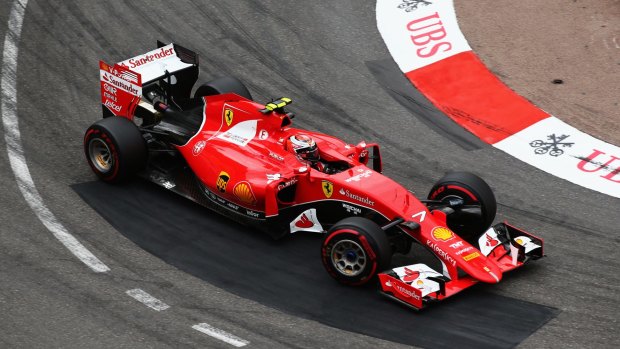 Kimi Raikkonen has been out-performed by Sebastian Vettel in 2015.