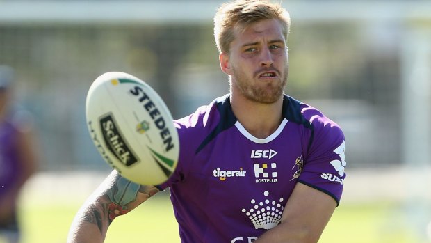 Cameron Munster will start at five-eighth for Melbourne.