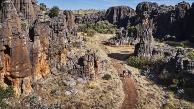Unexpected Australia: The Karst cliffs near the Mimbi Caves in Western Australia.