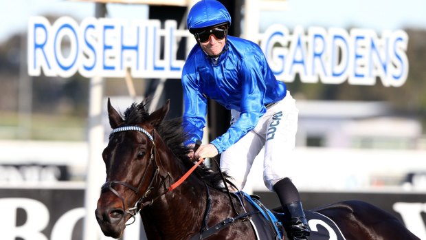 Top chance: James McDonald will ride Exosphere at Randwick on Saturday as part of a strong book of rides. 